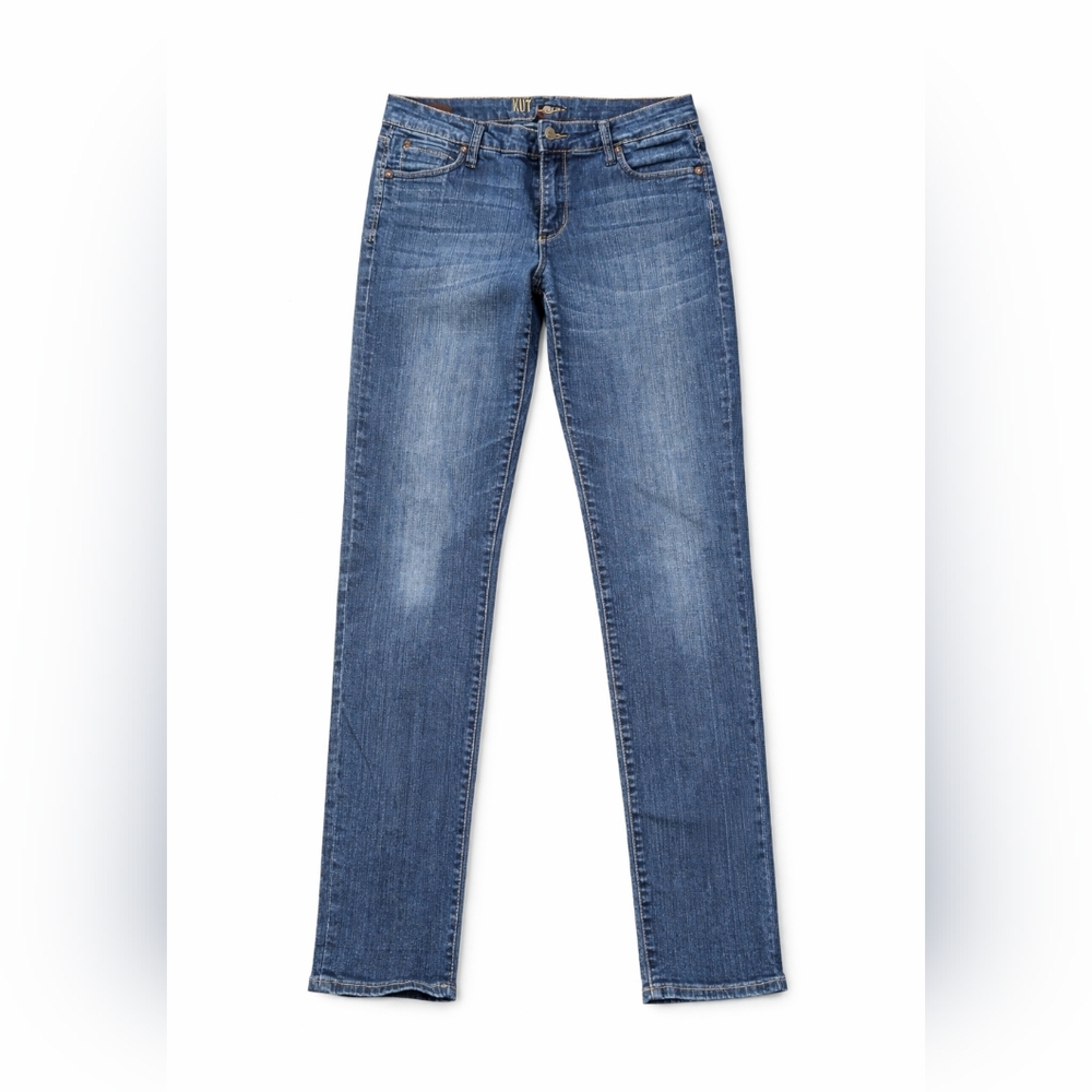 Kut from the Kloth Straight Leg Jeans Women's Size 6 Medium Wash Denim